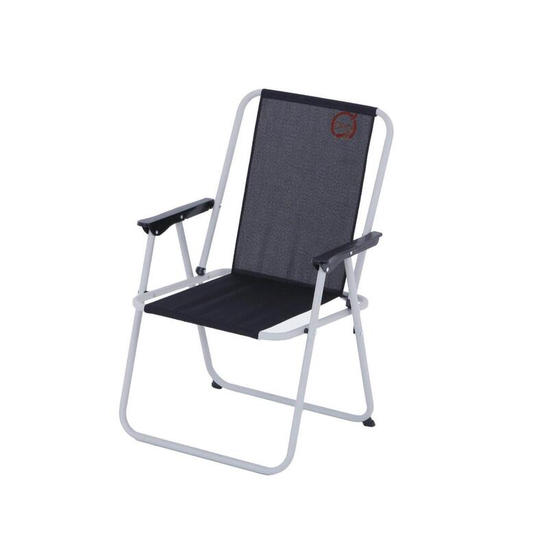 Piccolo opvouwbare campingstoel - Zwart