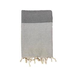 Fouta nid d'abeille traditionnelle Orange 100x200 190g/m² - Mikanda Orange