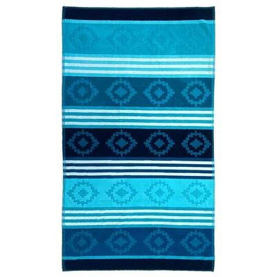 Asciugamano da spiaggia Jacquard Velvet Razao 90x170 340g/m² (15 libbre)