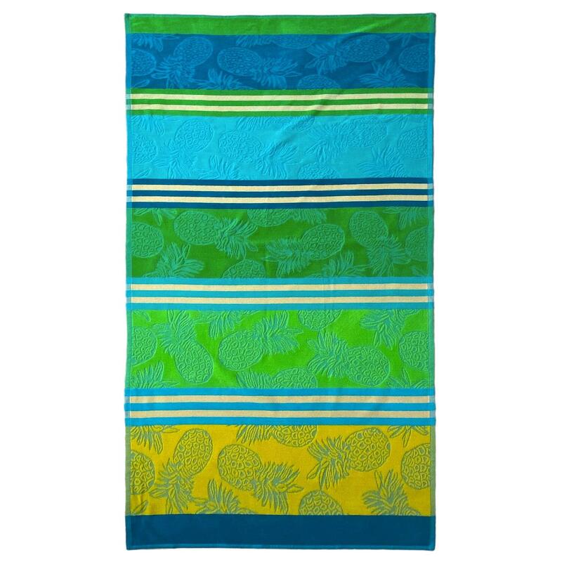 Pacote de toalhas de praia Jacquard Cancun Lazaro - Tamanho L