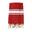 Fouta tradizionale Kozo Red 200x200 190g/m² (2,5 oz)