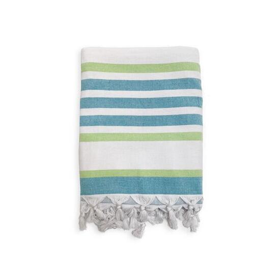 Fouta doublée éponge Latigo Lake 140x180 340g/m²