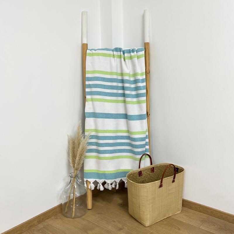 Latigo Lake badstof gevoerde handdoek 140x180 340g/m²