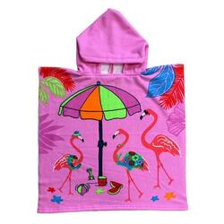 Poncho microfibre enfant Girly