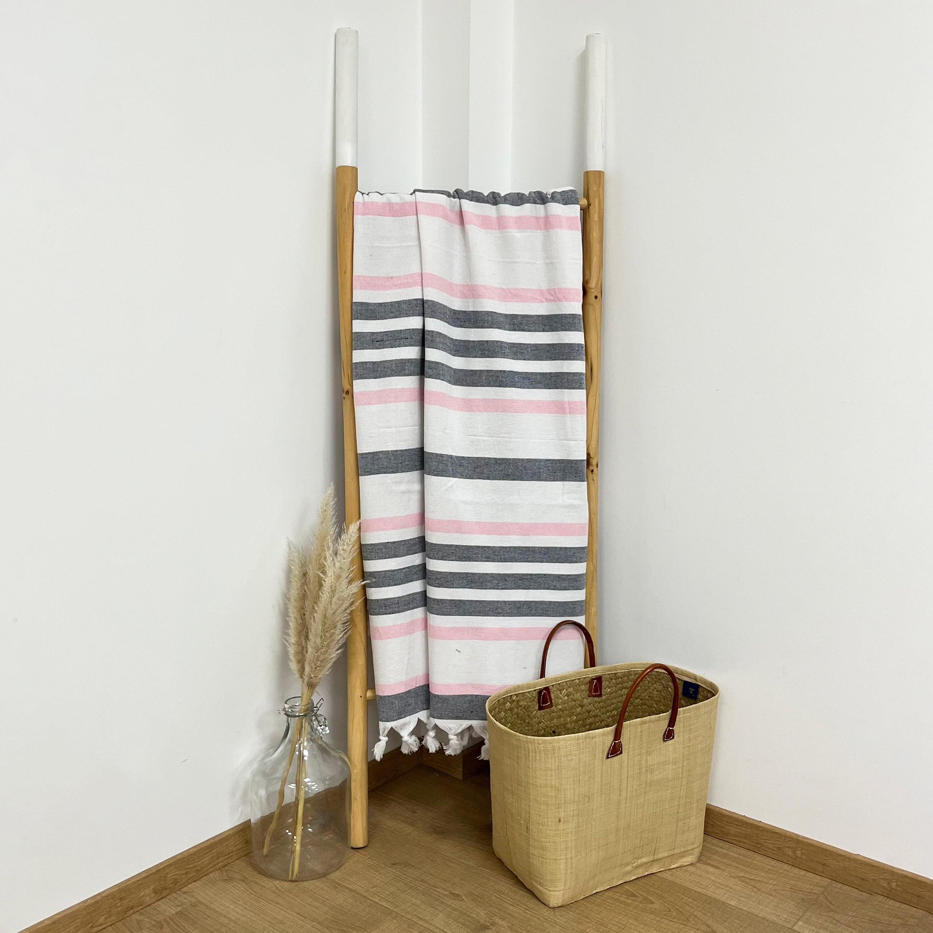 Fouta doublée éponge - Latigo XL Candy - 140x180cm - 340g/m² 2/3