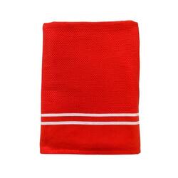 Waffle Tangerine badstof gevoerde handdoek 90x170 355g/m²