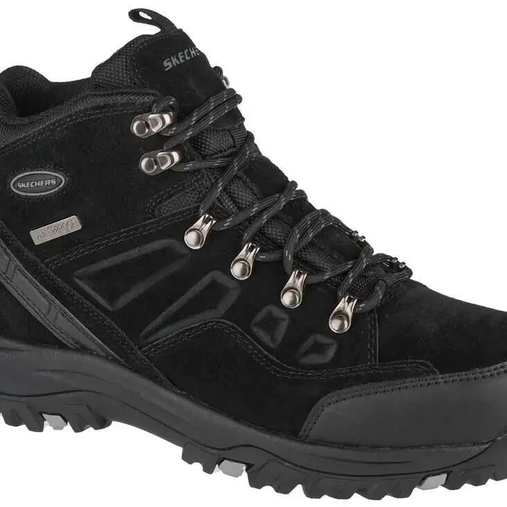 Trekking shoes Male Skechers Pelmo Black