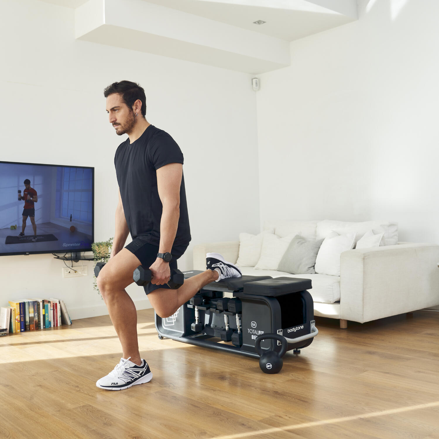 Banco de musculación multifunción Bodytone TFB Negro 6/9
