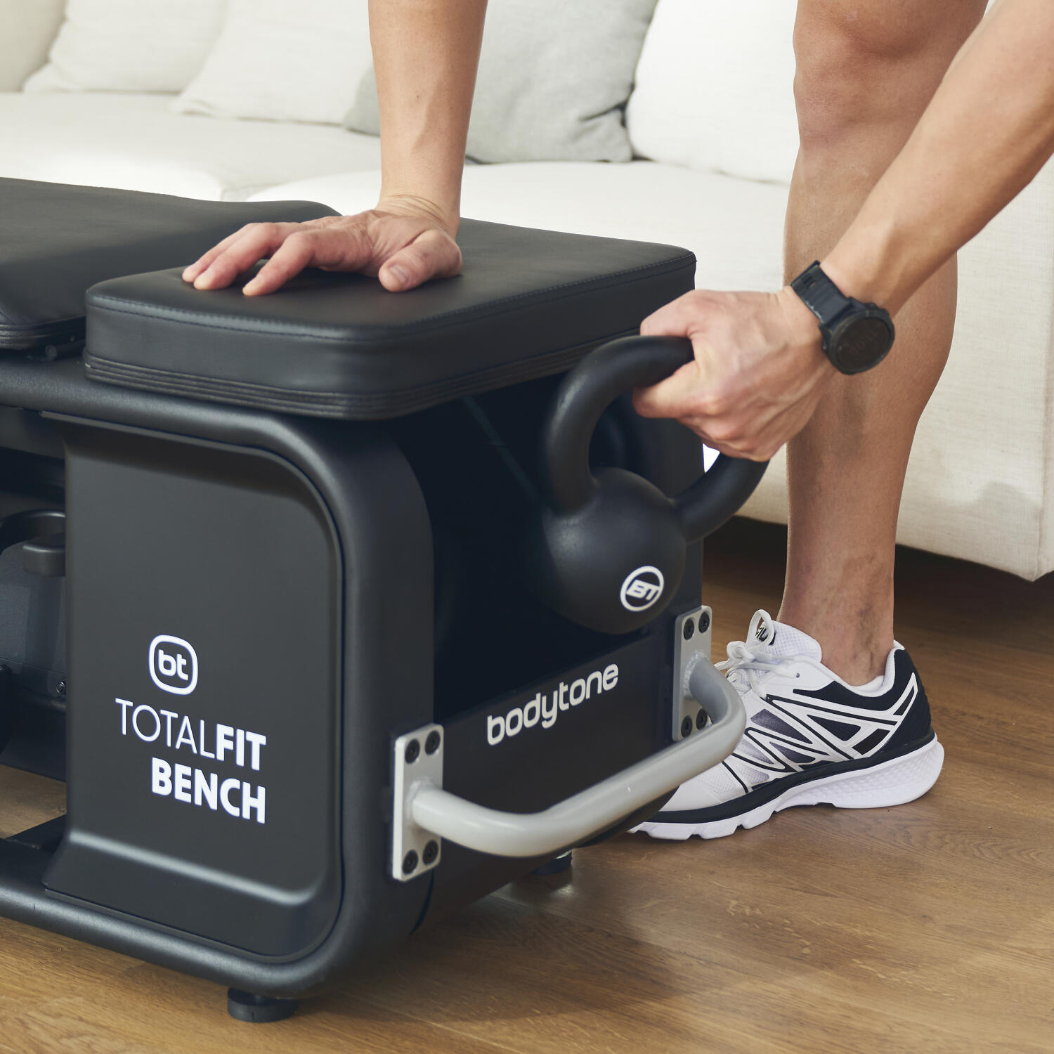 Banco de musculación multifunción Bodytone TFB Negro 4/9