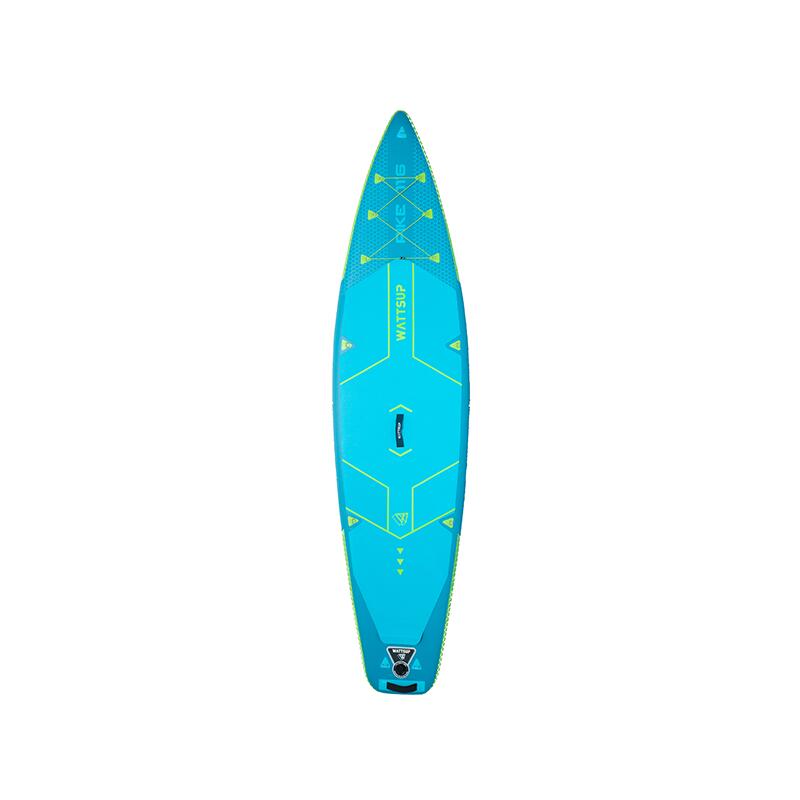 WATTSUP PIKE SUP Board Stand Up Paddle aufblasbar KAJAK SITZ 2in1 Paddel 350 cm