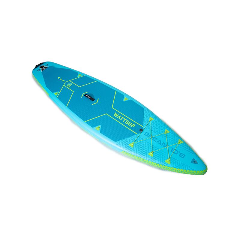 WATTSUP BREAM SUP Board Stand Up Paddle aufblasbar KAJAK SITZ 2in1 Paddel 320 cm