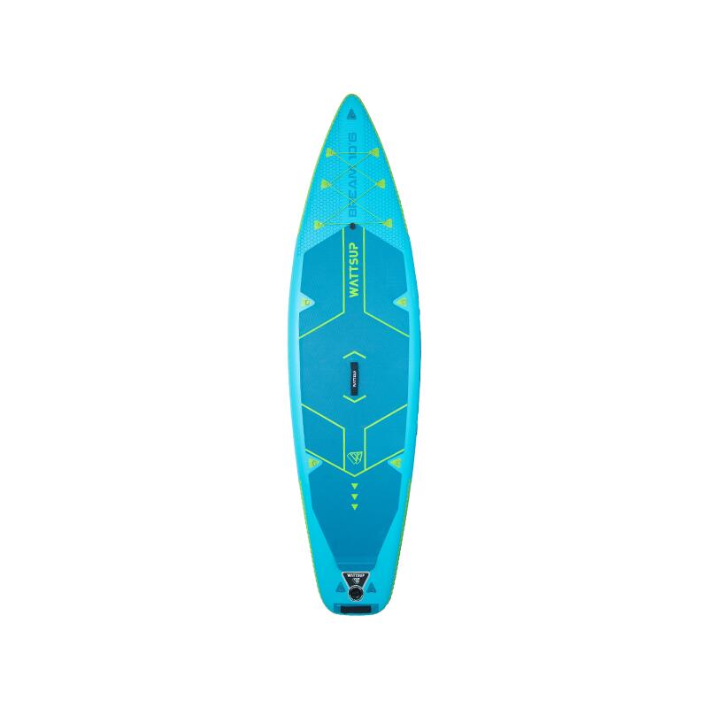 WATTSUP BREAM SUP Board Stand Up Paddle aufblasbar KAJAK SITZ 2in1 Paddel 320 cm