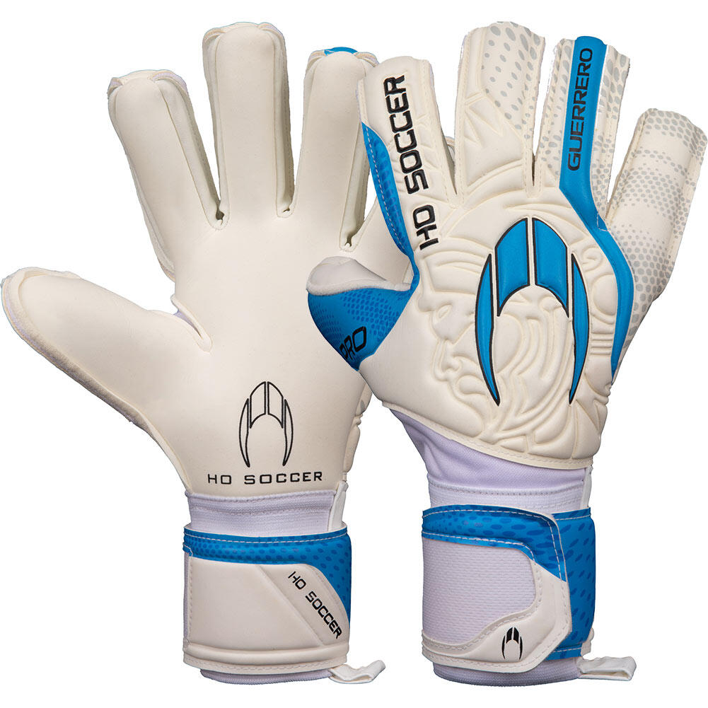 HO Soccer Guerrero Pro Negative Aqua Junior Goalkeeper Gloves 1/4