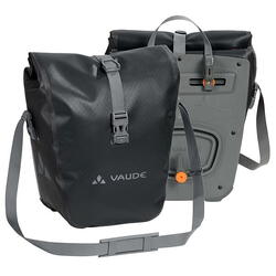 Sac vélo devant adulte Aqua Front 28 L noir