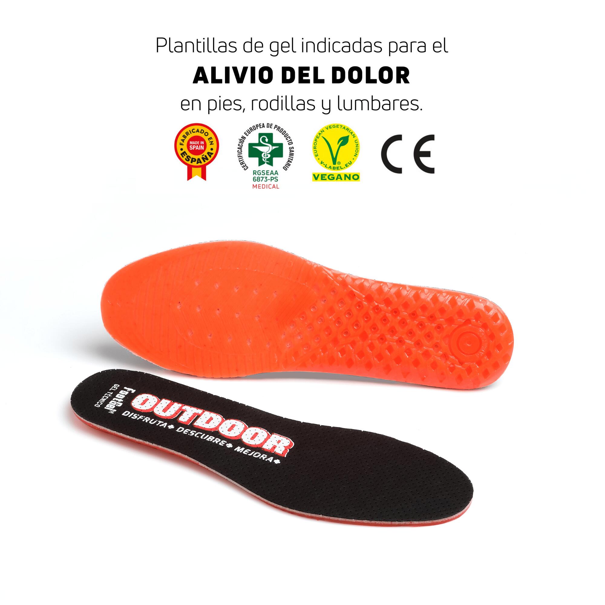 PLANTILLA DE GEL OUTDOOR AROMA NARANJO 2/5