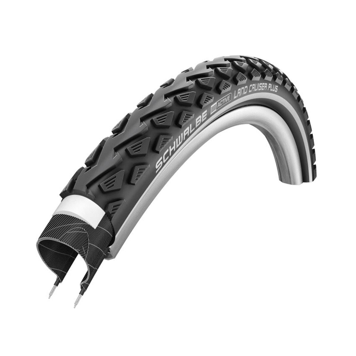 Pneu De Vélo Land Cruiser Plus Noir