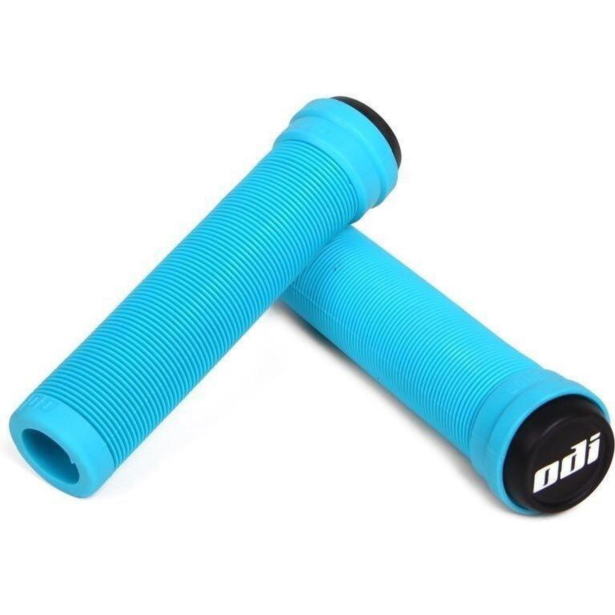 ODI Longneck SL Flangeless Grips - turquoise