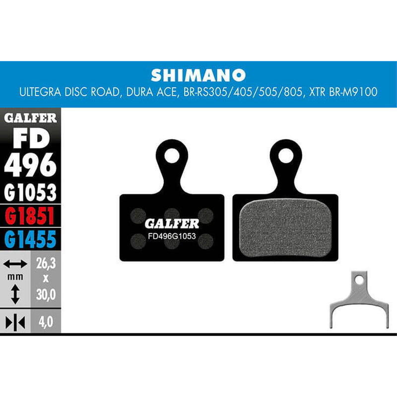 Pro remblokken voor Shimano Ultegra - Zwart