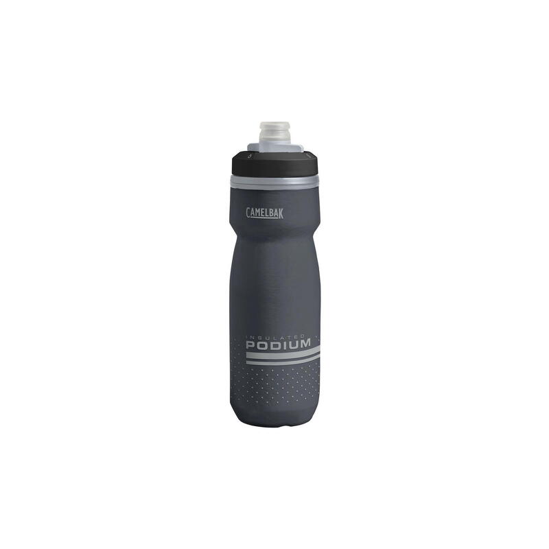 Podium Chill Trinkflasche 620 ml - schwarz/silber