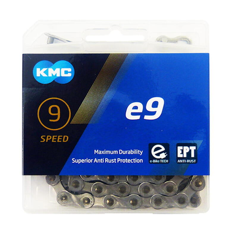 Chaîne KMC E9 EPT E-Bike 1/2 x 11/128 6.6mm 9V