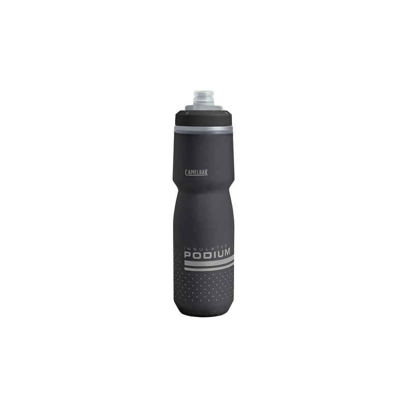 Podium Chill Trinkflasche 710 ml - schwarz/silber