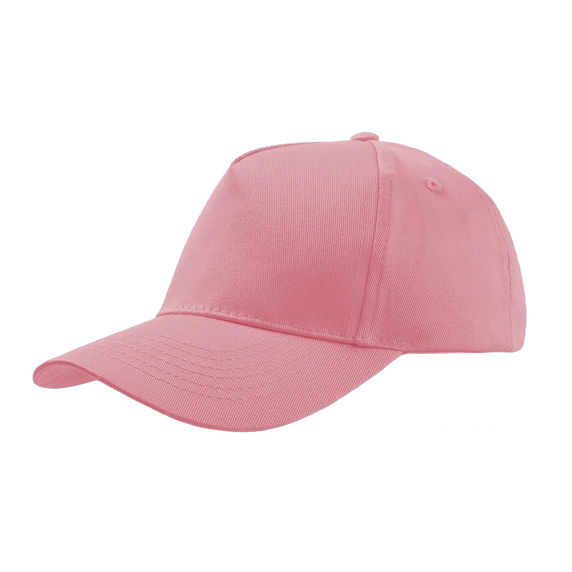 ATLANTIS Childrens/Kids Start 5 Cap 5 Panel (Pack of 2) (Pink)