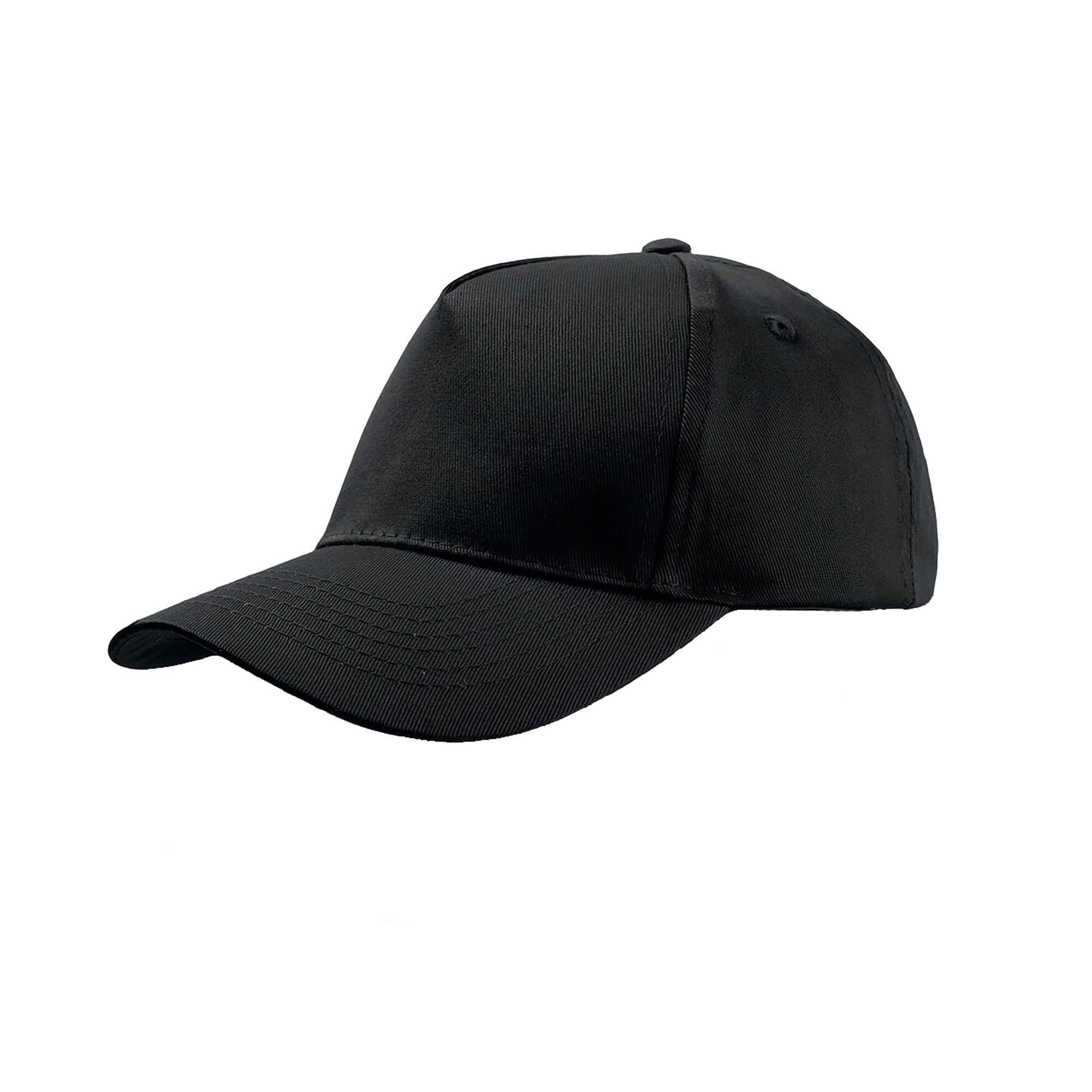 ATLANTIS Childrens/Kids Start 5 Cap 5 Panel (Black)