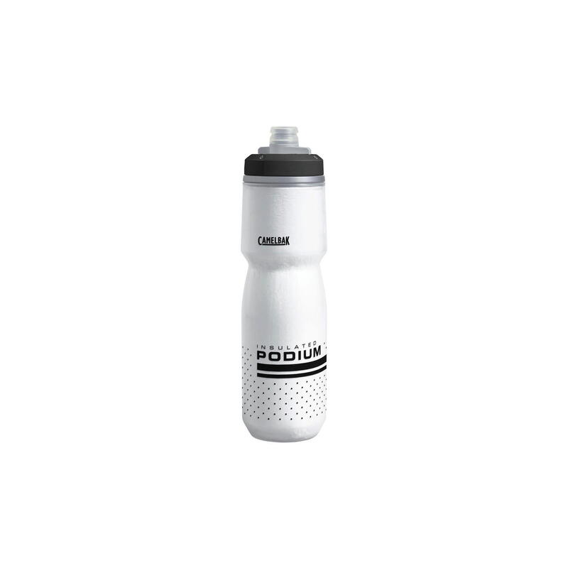 Podium Chill Trinkflasche 710 ml - weiß/schwarz