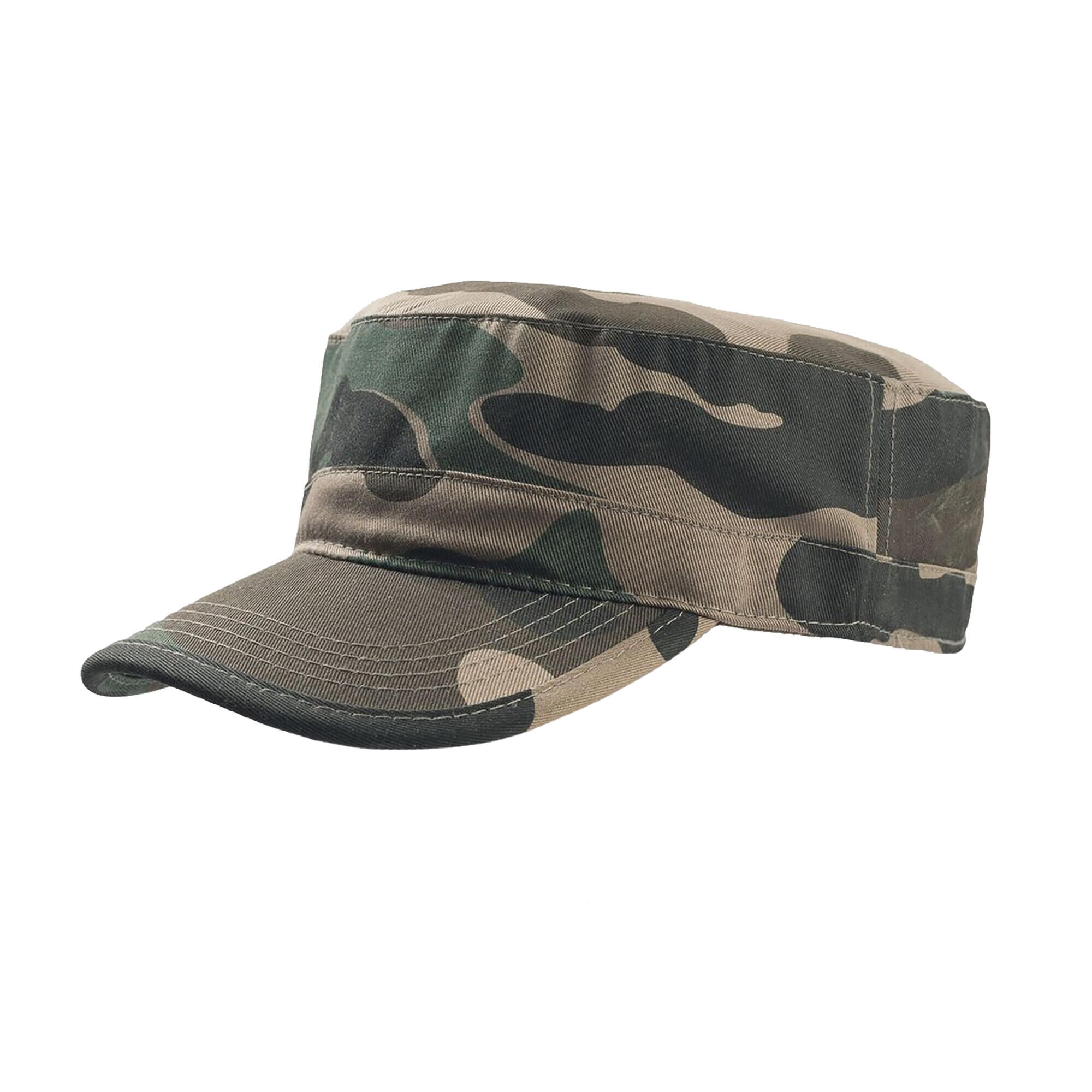 ATLANTIS Tank Brushed Cotton Military Cap (Pack of 2) (Camouflage)