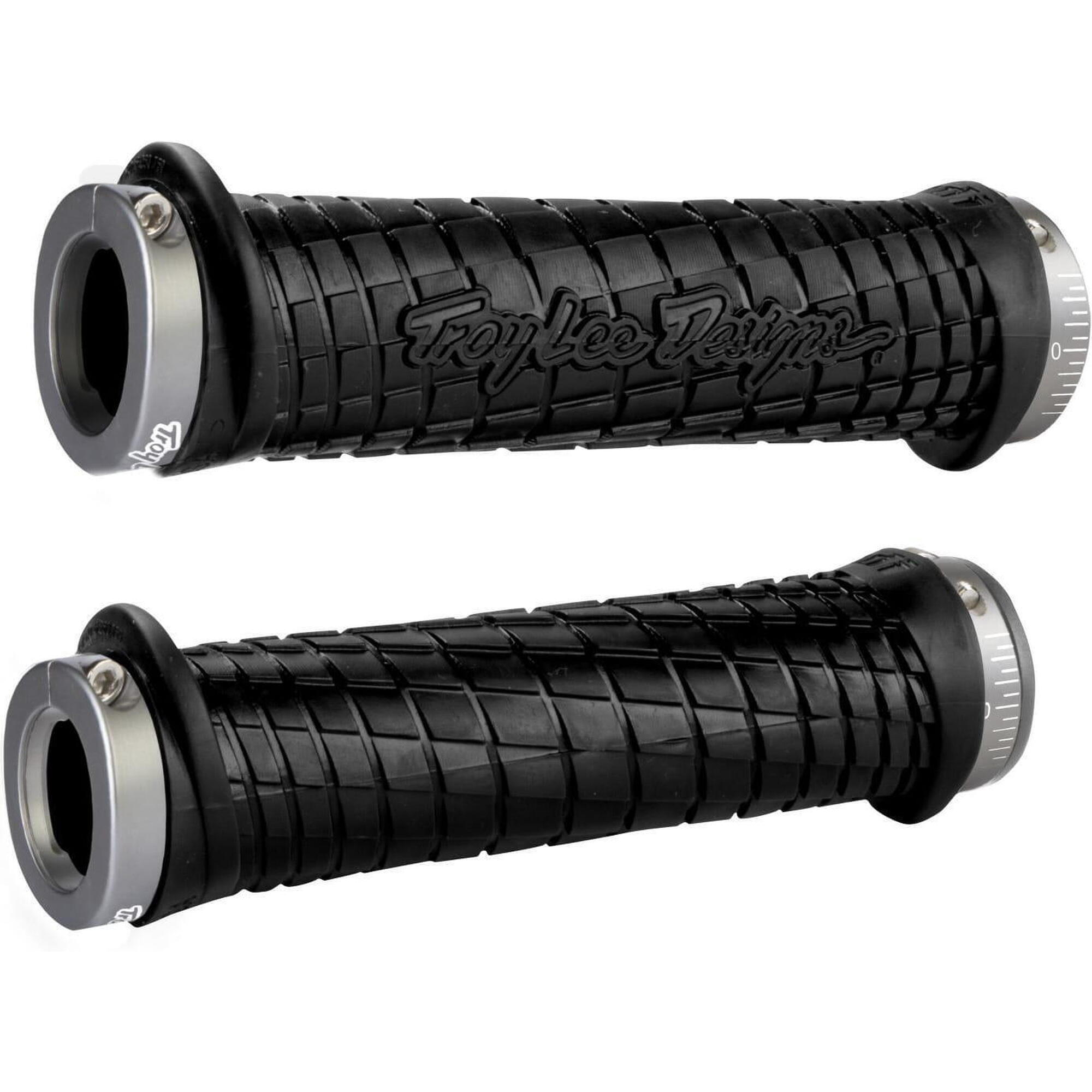 ODI Troy Lee Lock On Handvatten - zwart - lockring grijs