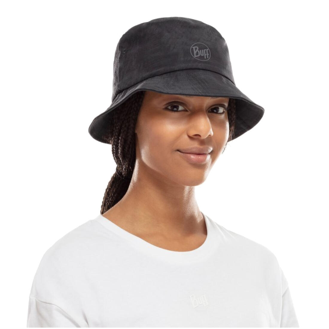 Gorros Buff Trek Bucket Hat Rinmann Black Negro 3/3