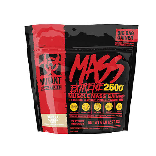Mutant Mass Extreme 2500 2.72kg Vanilla Ice Cream