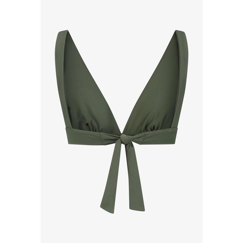 Haute de Bikini Triangle Large - Vert Foncé - Haute de Bikini femme