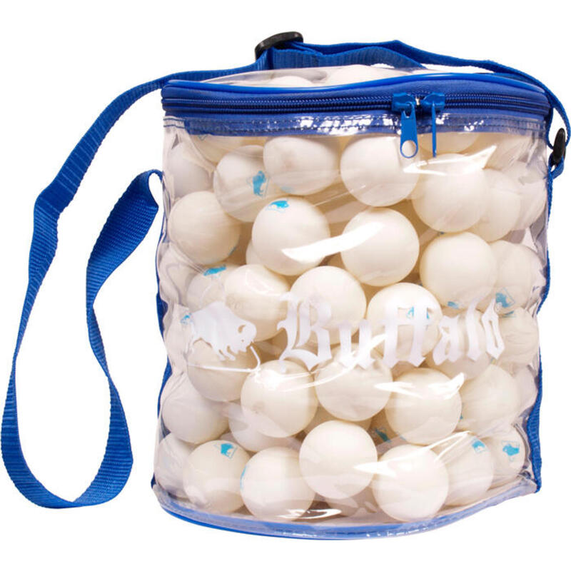 Balle de ping-pong blanche Ø38mm Lot de 10 pièces