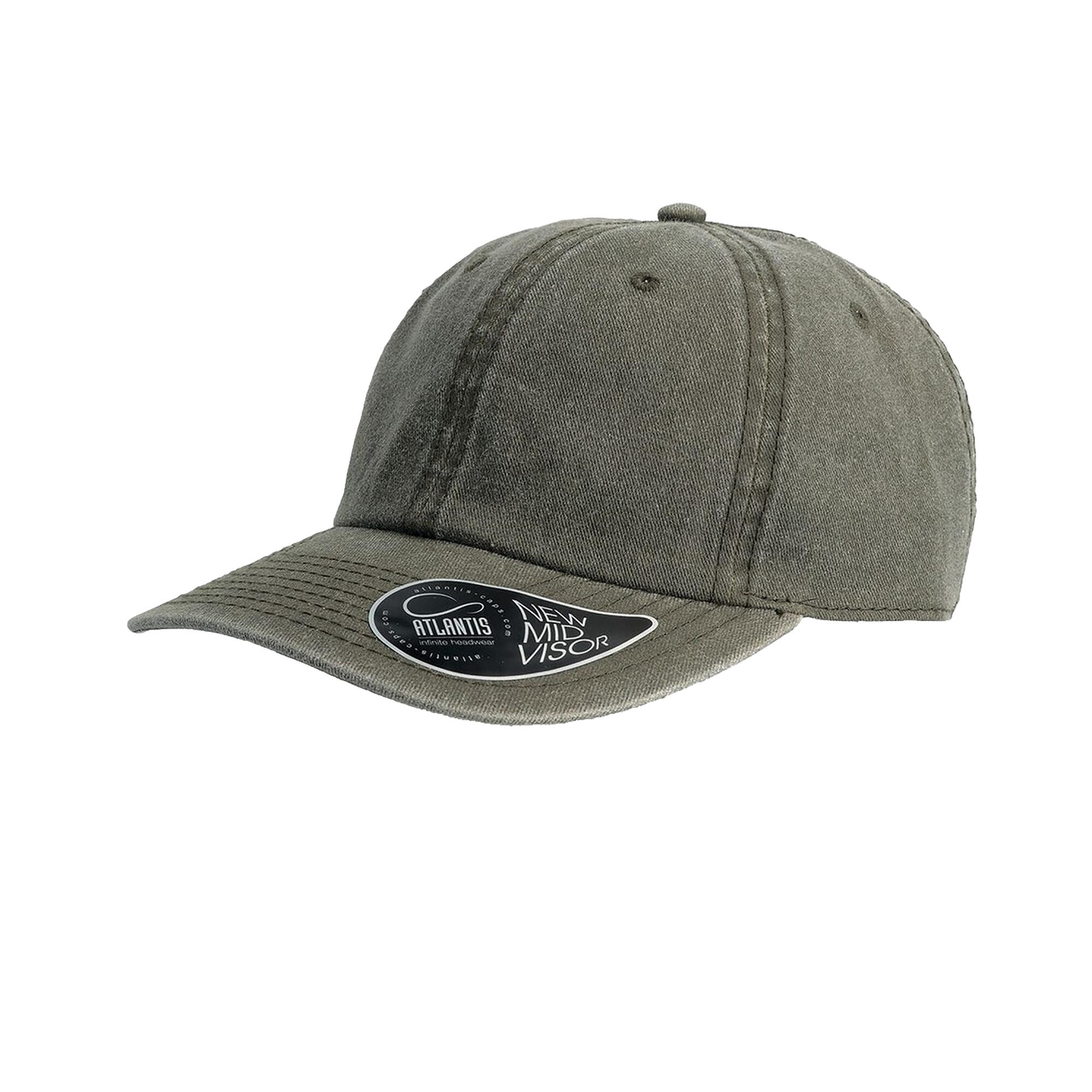 ATLANTIS Digg Pigment Dyed 6 Panel Cap (Olive)