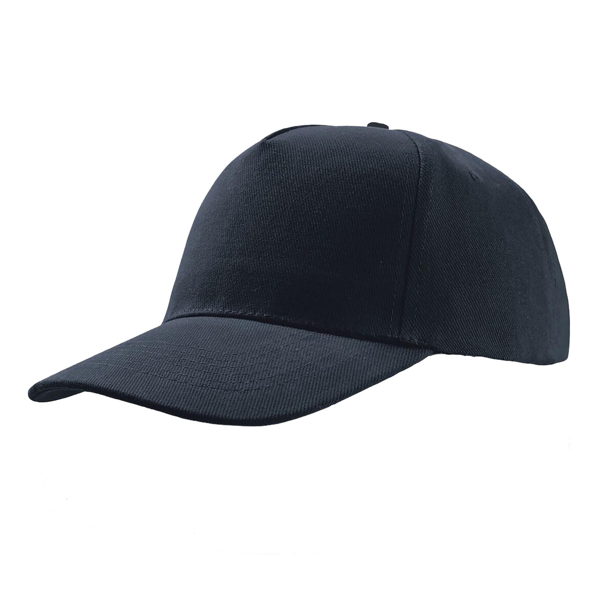 ATLANTIS Liberty Five Heavy Brush Cotton 5 Panel Cap (Navy)