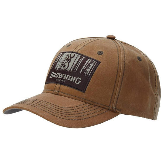 Cappellino Browning Bush Wax Marrone Regolabile