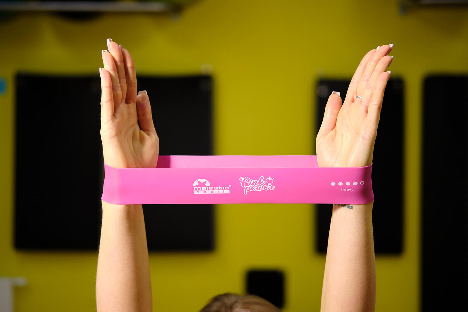 Zestaw gum do ćwiczeń PINK POWER 5 sztuk 6/7