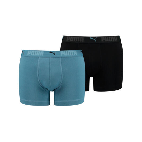 PUMA Sport Baumwoll-Herren-Boxershorts 6er-Pack Blue Lagoon