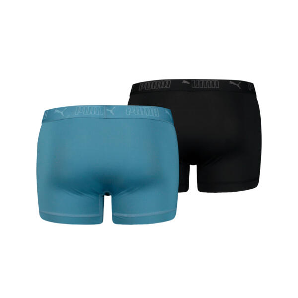 Boxer sport en microfibre pour homme Blue Lagoon PUMA (lot de 2)