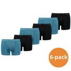 Boxer sport en microfibre pour homme PUMA Blue Lagoon (lot de 6)