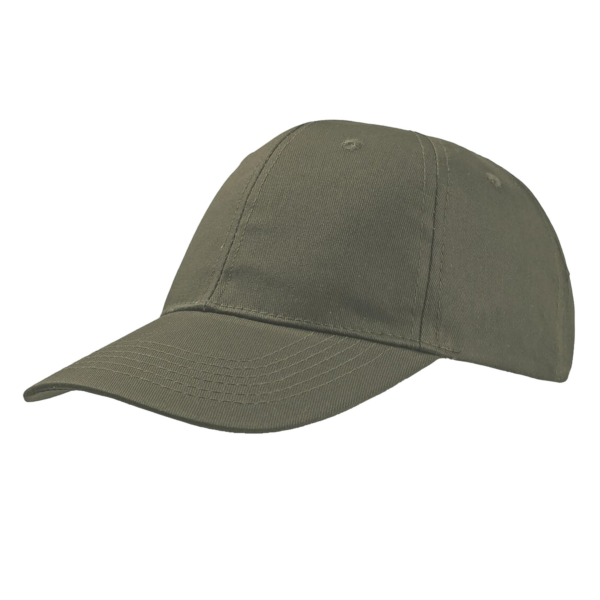 ATLANTIS Start 6 Panel Baseball Cap (Pack of 2) (Olive)