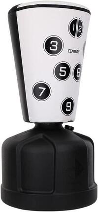 Sac de frappe sur pied avec zones de frappe Noir Wavemaster Uppercut