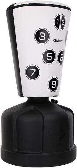 Sac de frappe sur pied avec zones de frappe Noir Wavemaster Uppercut