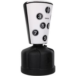 Sac de frappe sur pied avec zones de frappe Noir Wavemaster Uppercut