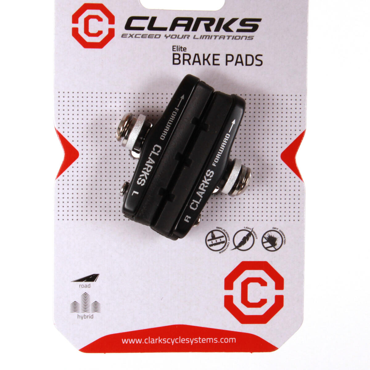 Ein Paar Schlittschuhtüren für trockene Bedingungen Clarks Cycle Systems 2/2