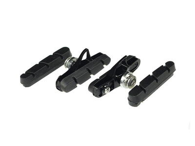 Brake Pads Bremsschuhe und Bremsbeläge - für Aluminium Felgen - schwarz