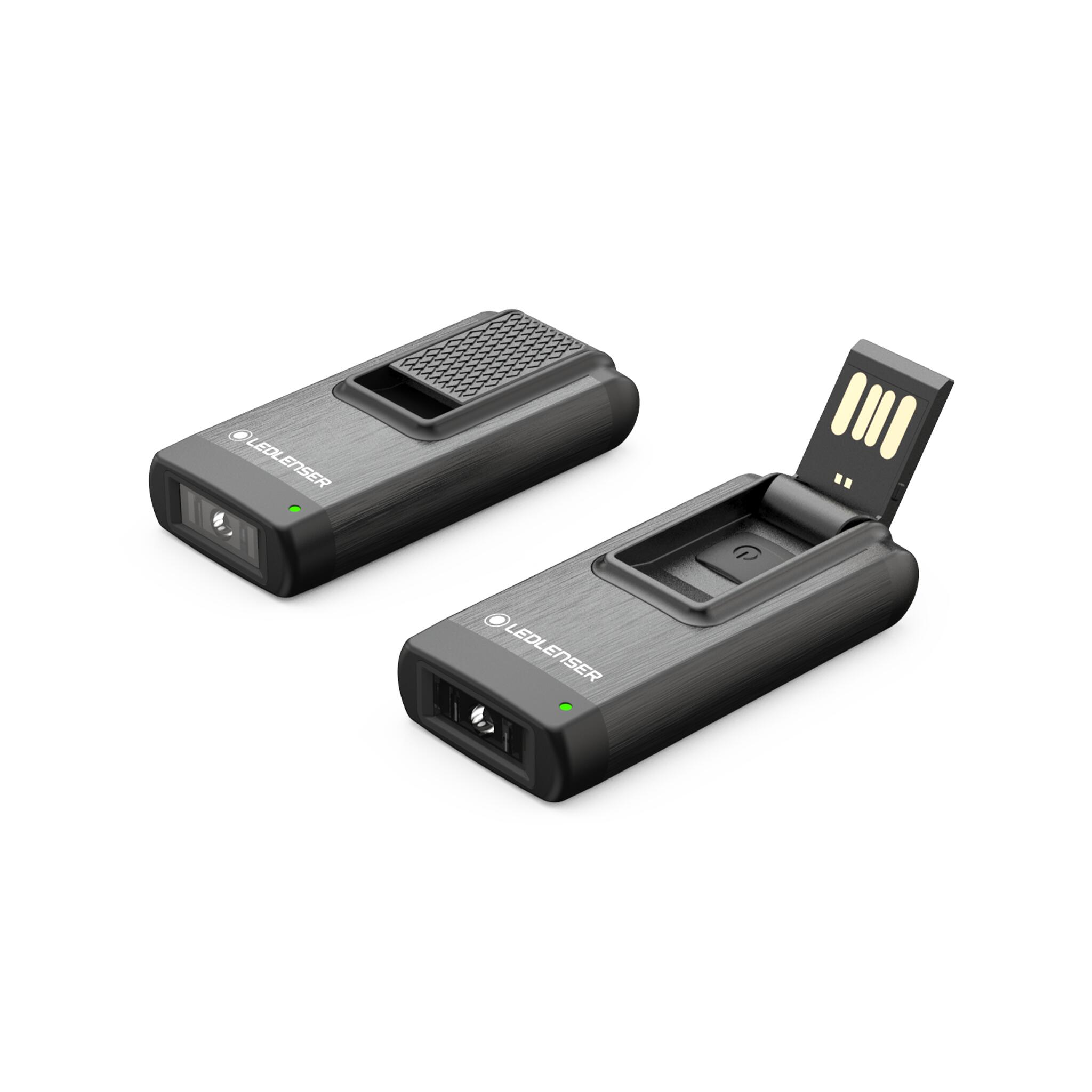 Latarka Ledlenser K4R 4GB - grey (120 lm)
