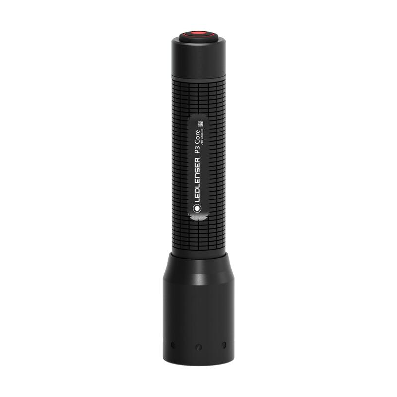 LANTERNA LED LENSER P3 CORE BLACK 90 LUMENI