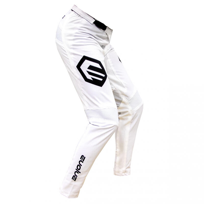 Pantalón bmx niño Evolve Send It blanco